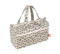Prym Sac de Projet pour Laine, Accessoires de Tricot et Crochets, Sac à Tricoter avec Fermeture éclair et Poche extérieure, Organisateur de Fil, Piano, 30 x 29 x 5 cm, Moderne