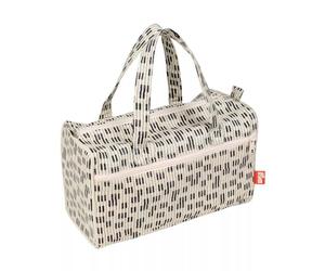 Prym Sac de Projet pour Laine, Accessoires de Tricot et Crochets, Sac à Tricoter avec Fermeture éclair et Poche extérieure, Organisateur de Fil, Piano, 30 x 29 x 5 cm, Moderne