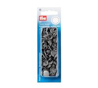 Boutons pression basiques Color Snaps gris argenté - Prym 393145