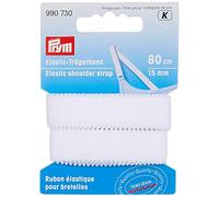 Prym 990730 Bretelles Elastiques Blanc 9,3 x 6,7 x 1,2 cm