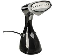 Prym Steamer 1200W Défroisseur à vapeur avec semelle en céramique et brosse textile - Défroisseur manuel, chauffage rapide, réservoir d’eau de 230 ml, anti-goutte, fer à repasser de voyage pour