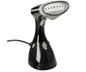 Prym Steamer Défroisseur vapeur 1200 W avec semelle en céramique et brosse textile - Fer à vapeur manuel, chauffage rapide, réservoir d'eau de 230 ml, anti-gouttes, fer à repasser de voyage pour