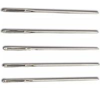 Prym 124174 Aiguilles à Tapisserie sans Pointe, No. 26, 0,60 x 34mm, avec chas argenté
