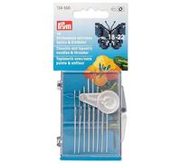 Prym Tapestry + Chenille Needles Assorted No. 18-22 Silver col with Threader