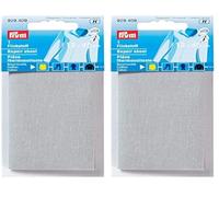 Prym Thermocollant 12 x 45 cm Coton GRIS (Lot de 2)