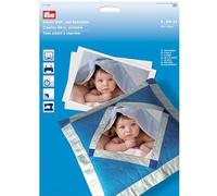 Prym Tissu cratif imprimer (1 paquet de 5 feuilles), Blue