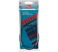 Prym Tricoter aluminium-60 cm-4,50 mm Aiguille Circulaire, Aluminium, Gris-Perle, 4,5 mm