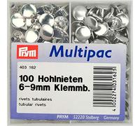 Boîte de 100 rivets tubulaires 6-9 mm - Prym 403162