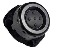 PRYMEBLU® Bouton PTT sans fil Bluetooth ZELLO, Wave Communicator, ESChat, Unity, Streamwide et beaucoup d'autres applications PoC Push-to-Talk (BT-PTT-Z Mini)