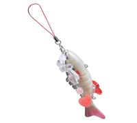 Pryntopha Lanière en forme de poisson et d'étoile pour téléphone - Fait à la main - Décoration de sac - Pour un usage quotidien