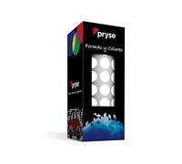 Pryse 1041019 - Gommettes Pastilles adhésives, blanc