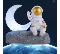 Przeno?ny g?o?nik Bluetooth Led Luminous Subwoofer radio Hifi Audio ksi??yc astronauta g?o?nik