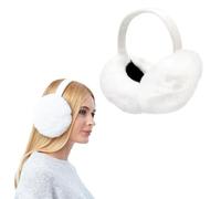 PRZRAO Couvre Oreilles, Cache Oreille Hiver Femme, Cache Oreilles en Peluche Pliable, Protège-oreilles Anti Froid pour Extérieur Fille Cyclisme Course Ski