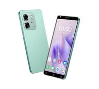 PrzTIk Hot50Pro Téléphone Portable Pas Cher, écran HD 5,0", 16 Go de ROM (Extensible à 128 Go), Grande Batterie de 3500 mAh, Reconnaissance faciale/WiFi/GPS/téléphone Android (Vert)