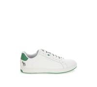 PS By Paul Smith - Baskets Albany Cuir Blanc Vert - Homme - Chaussures - Blanc - Taille: 41 EU