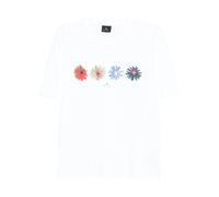 PS By Paul Smith - Cotton Printed T-Shirt - Homme - Tops - Blanc - Taille: XL