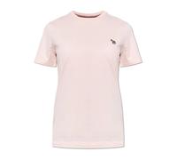 PS By Paul Smith, Femme, Tops, Rose, Taille: 38 FR Logo T-Shirt