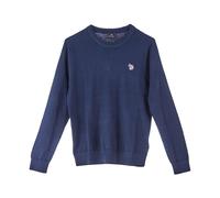 PS By Paul Smith, Homme, Pulls, Bleu, Taille: M Maglia Girocollo Zebra
