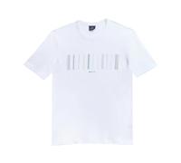 PS By Paul Smith, Homme, Tops, Blanc, Taille: L T-shirt Stitch Stripes
