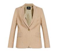 PS By Paul Smith - Pinstripe Blazer - Femme - Vestes - Beige - Taille: 34 FR