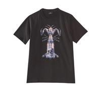 PS By Paul Smith - T-shirt Graphique Tête de Mort Mante Religieuse - Homme - Tops - Noir - Taille: L