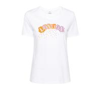 PS By Paul Smith - T-shirt ras du cou à imprimé graphique - Femme - Tops - Blanc - Taille: 42 FR