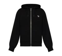 PS By Paul Smith - Zebra Logo Zip-Through Sweat à capuche - Homme - Sweatshirts et sweats à capuche - Noir - Taille: 2XL
