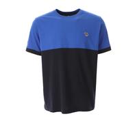 PS By Paul Smith - Zebra Two Tone T-Shirt - Homme - Tops - Bleu - Taille: M