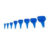 PS Cuillères à Mesurer Set, 0.5-50ml Capacité, Bleu