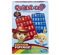 Hasbro Gaming Qui Est-Ce ? Grab and Go - Jeu de Devinettes Classique Portatif pour 2 Joueurs, de Voyage pour Enfants dès 6 Ans