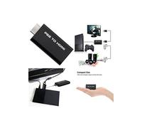PS2 Pour Adaptateur AV HDMI Video Converter 1W Sortie audio 3,5 mm pour moniteur HDTV