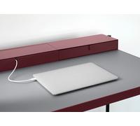 PS20 BIG Bureau Müller Möbelfabrikation rouge oxyde 1 tiroir - MUELLER MOEBELF PS20B ROT 1S