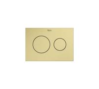 Ps3 double pour bâti-support duplo s or brossé - ROCA A8902233VA