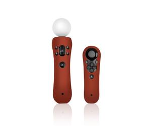 PS3 - GUARD Silicone Skin for PS3 Move, red [import allemand]