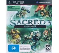 PS3 SACRED 3 FIRST EDITION PS3 AUS M - EN Game NEUF