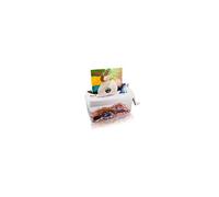 Peach Destructeur de documents PS300-21 coupe croisée 1 feuille 4 L P-3 3,5×4 mm - papier, CDs, cartes