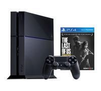 Console PS4 500 Go Noire + The Last of Us Remastered