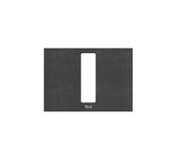 Ps4 panneau frontal pour combiner avec boutons ps4 dual porcelaine noire - ROCA A8905213EE