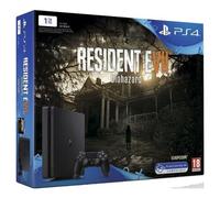 Sony Console PlayStation 4 Slim 1,02 To Wi‑Fi Noir – Bon état Reconditionné + Resident Evil 7