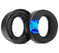 PS5 Cooling Gel Oreillettes de Remplacement - Oreillettes avec Mousse Haute densité, compatibles avec Le Casque Sony PlayStation 5 Pulse 3D PS5 (Noir)