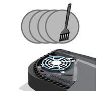 PS5 Fan Dust Filter with 4 Dust Covers for PS5 Pro,PS5 Slim,PS5 Legacy