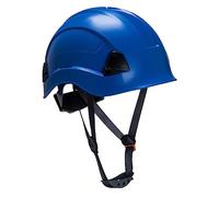 Portwest Casque de sécurité PS53 - Léger, confortable pour travaux en hauteur - Bleu royal