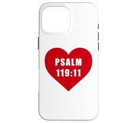 Psalm 119:11 - Thy Word Have I Hid in Mine Heart Reference Coque pour iPhone 16 Pro Max