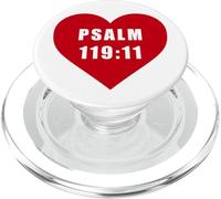 Psalm 119:11 - Thy Word Have I Hid in Mine Heart Reference PopSockets PopGrip pour MagSafe