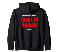 Psalm 14:1 The Fool Has Said, There is NO God - Evangelism Sweat à Capuche