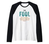 Psalm 14:1 The Fool Hath Said There is No God - Evangelism Manche Raglan