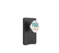 Psalm 14:1 The Fool Hath Said There is No God - Evangelism PopSockets PopWallet pour MagSafe