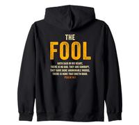 Psalm 14:1 The Fool Hath Said There is No God - Evangelism Sweat à Capuche
