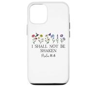 Psalm 16:8 Will I Shall Not Be Shaken Bible Verse Christian Coque pour iPhone 12/12 Pro