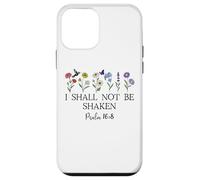 Psalm 16:8 Will I Shall Not Be Shaken Bible Verse Christian Coque pour iPhone 12 Mini